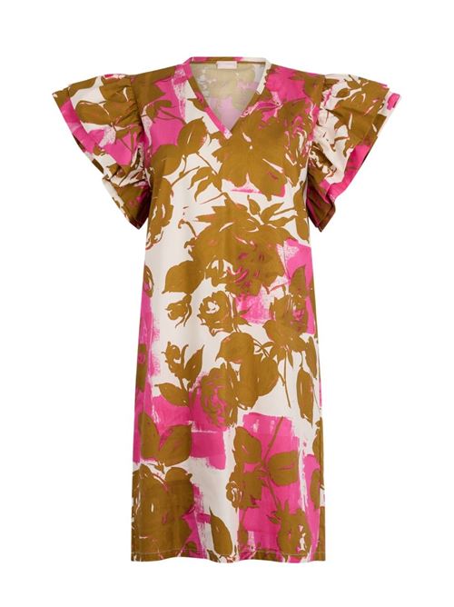 Short dress in printed poplin Liu Jo | WA5358T4853.Z9808